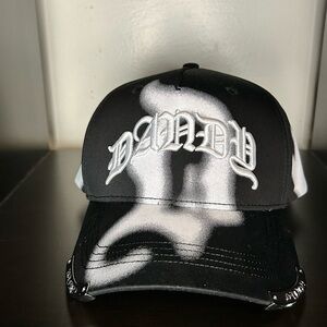 DANDY HATS PROJECT 001 WITH BOX Black and White Cap